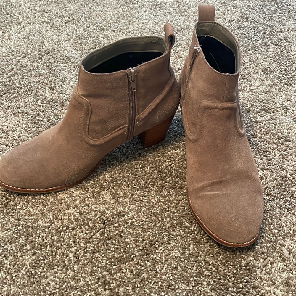 Tan Booties